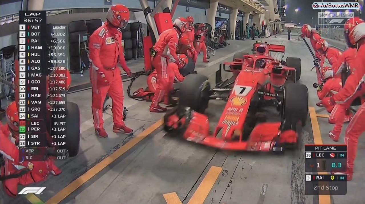 【F1】ピットストップでのフェラーリのメカニック事故映像 | JOY NEWS